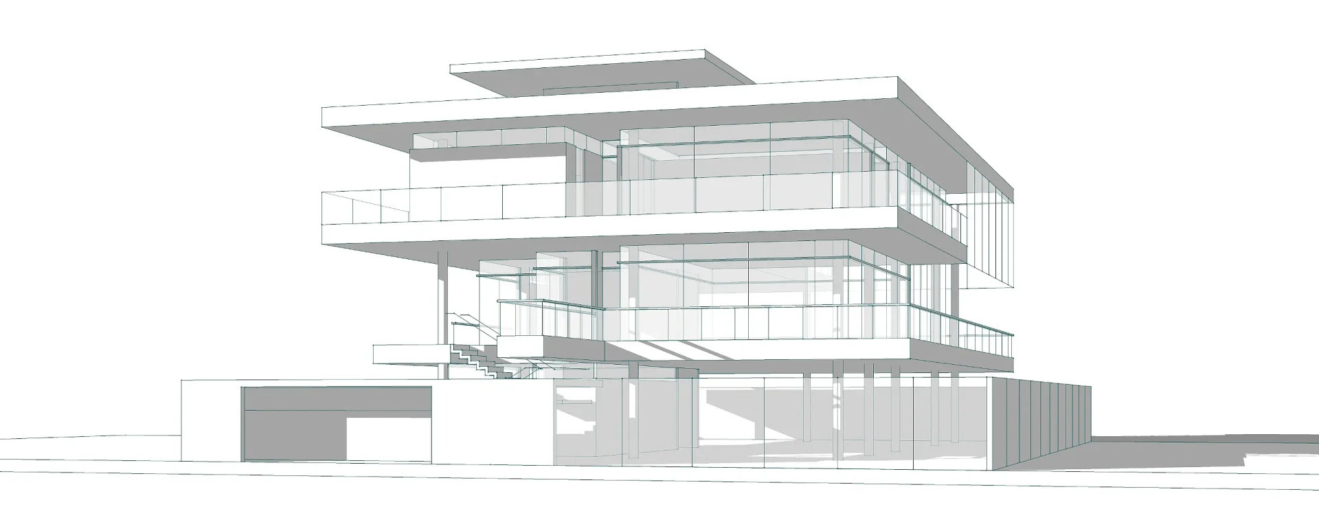 Perspective | Tagaytay Mansion | ABcubed Architects