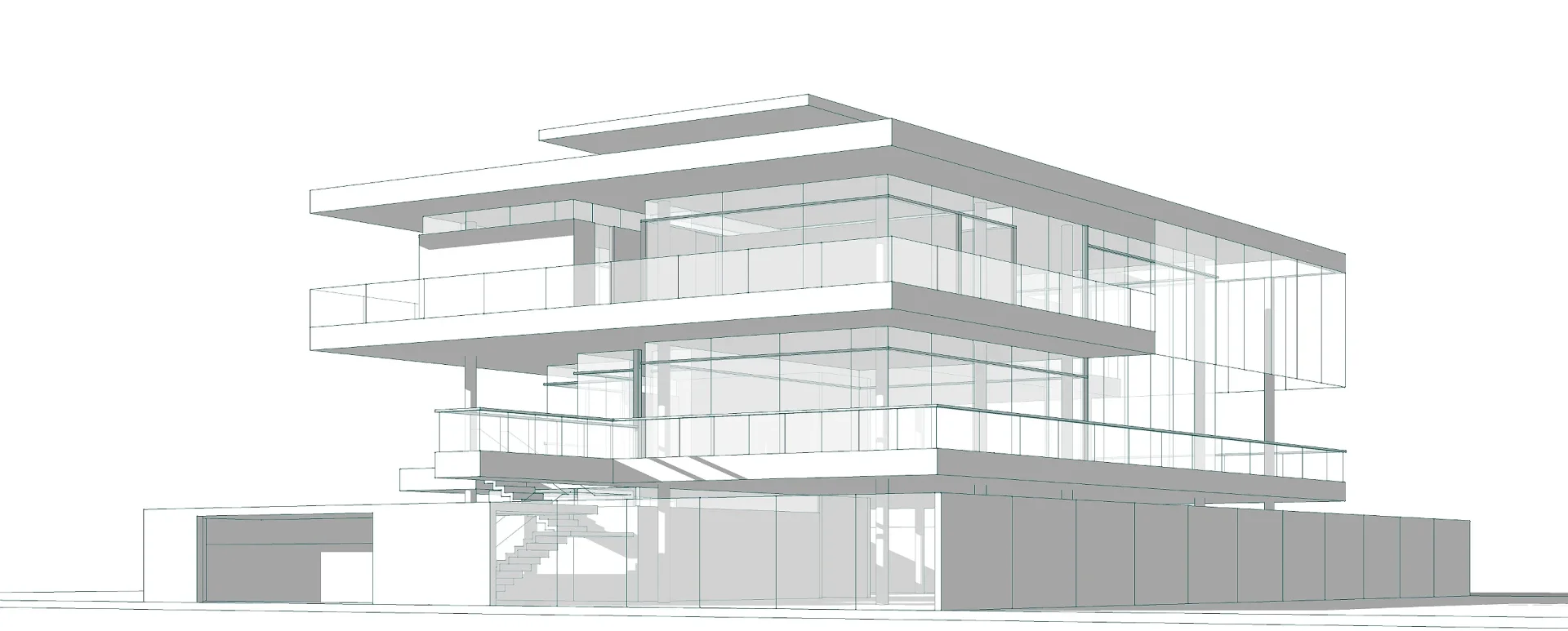 Perspective | Tagaytay Mansion | ABcubed Architects