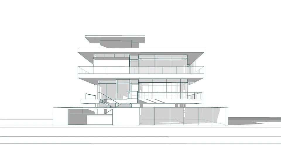 Elevation | Tagaytay Mansion | ABcubed Architects