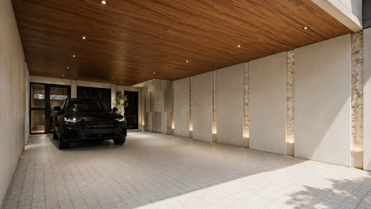Carport | U-M Residence | Valenzuela City | ABcubed Architects