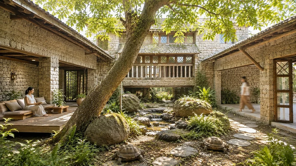 Wood & Stone Work Restoration | Antipolo Rizal | ABcubed Architects